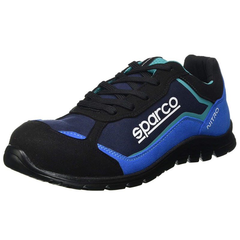Zapato de Seguridad Sparco Nitro Petter S3 SRC Negro/Azul