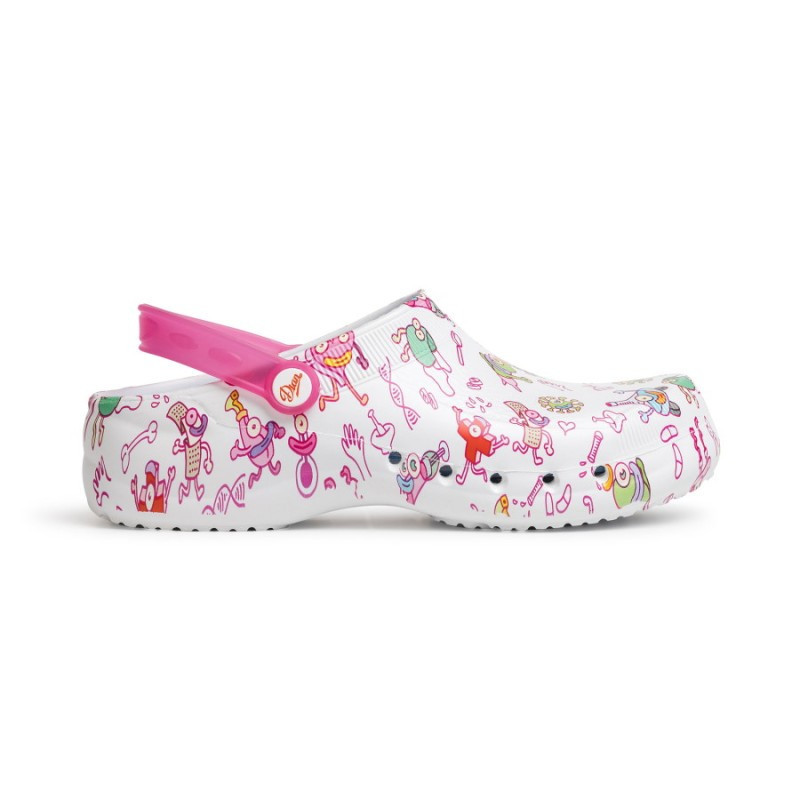 Dian Enjoy Estampado Floral Zueco Sanitario